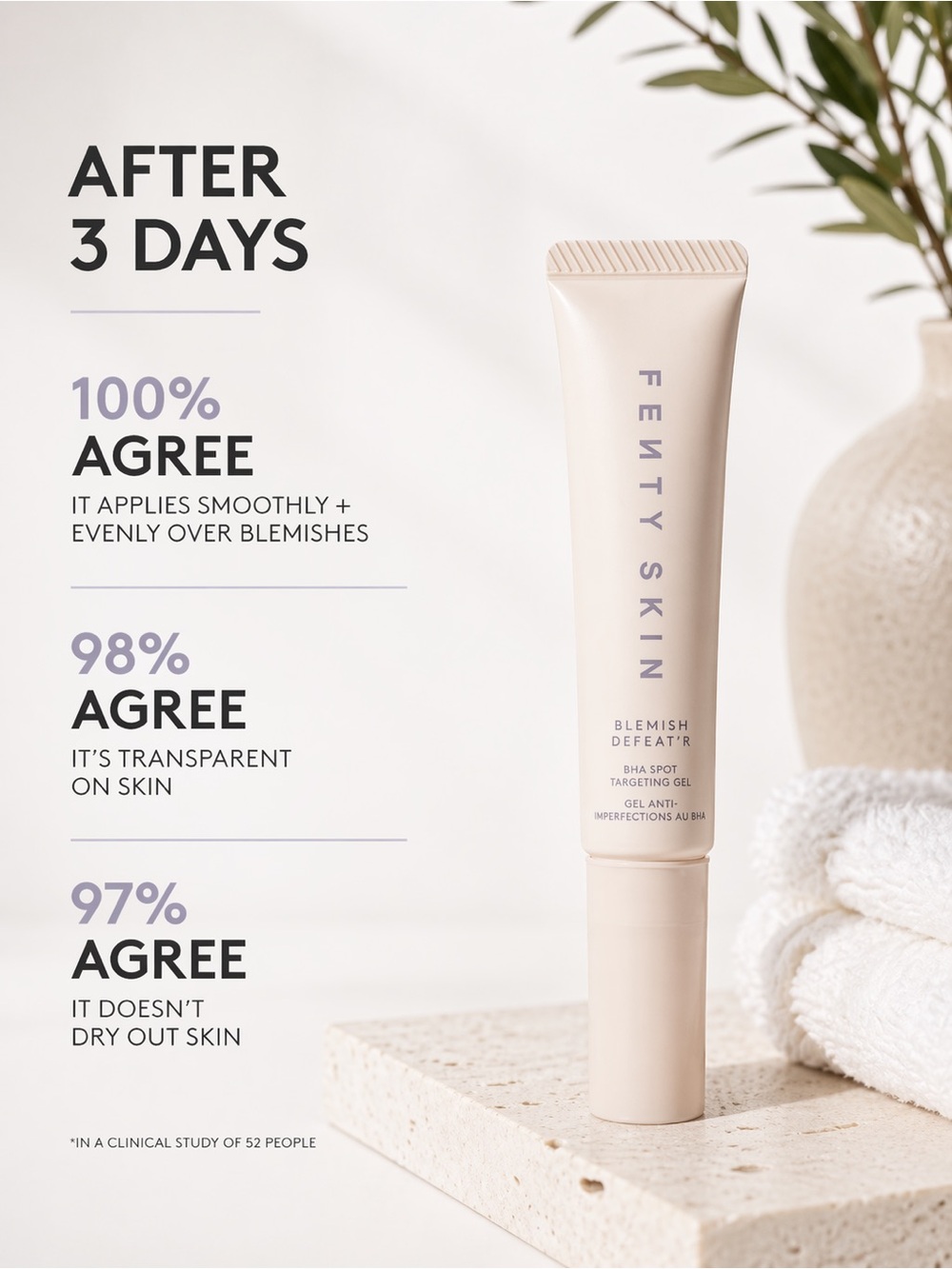 $25 New Fenty Skin Blemish Defeat’r BHA Spot Targeting Gel - Picture 3 of 12